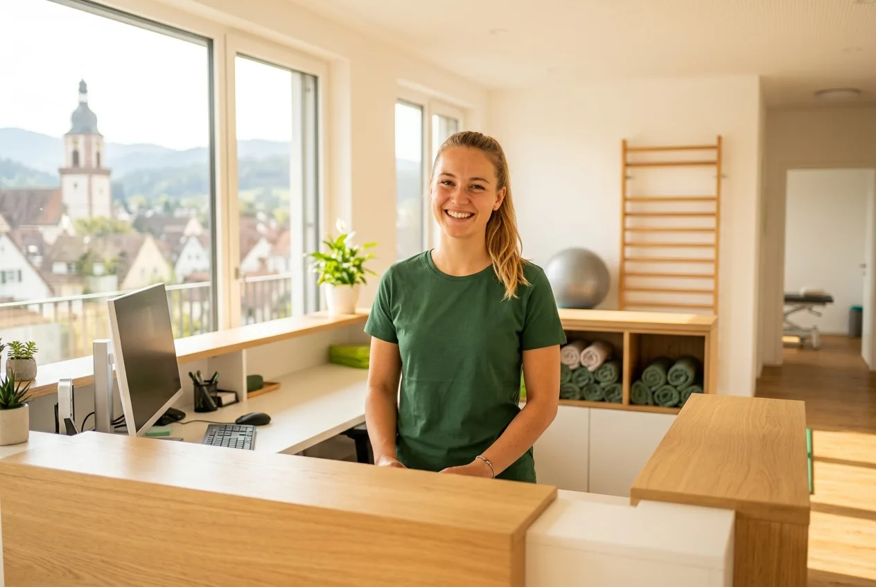 Illustration: Physiotherapie-Praxis in Oberkirch – Praxis-Website von NK IT Service