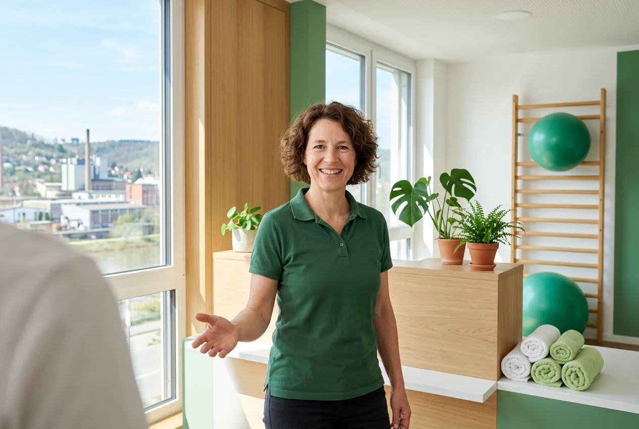 Illustration: Physiotherapie-Praxis in Oberndorf am Neckar – Praxis-Website von NK IT Service