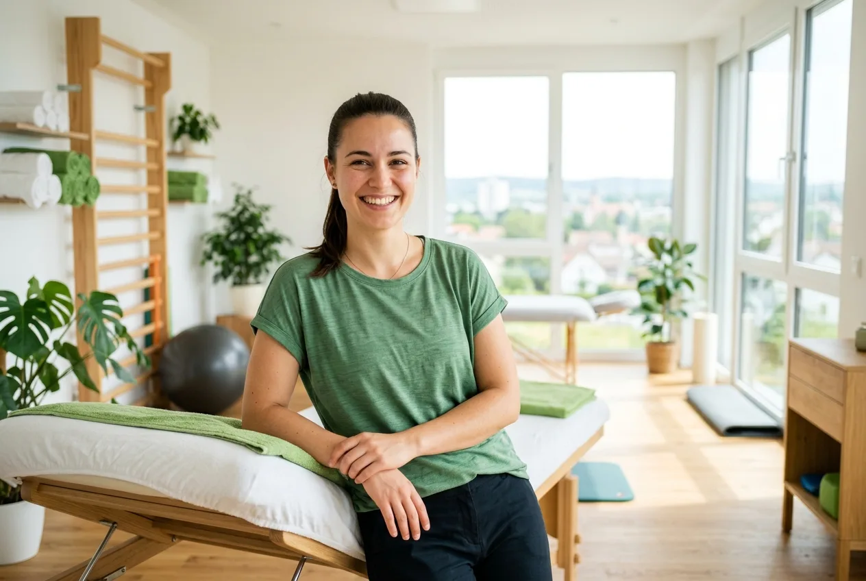 Illustration: Physiotherapie-Praxis in Pfinztal – Praxis-Website von NK IT Service
