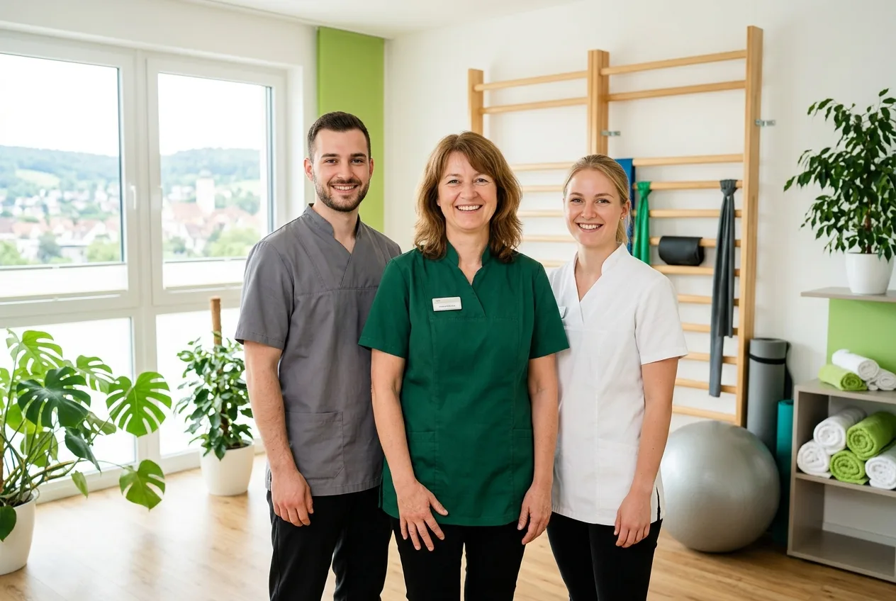 Illustration: Physiotherapie-Praxis in Pfullingen – Praxis-Website von NK IT Service