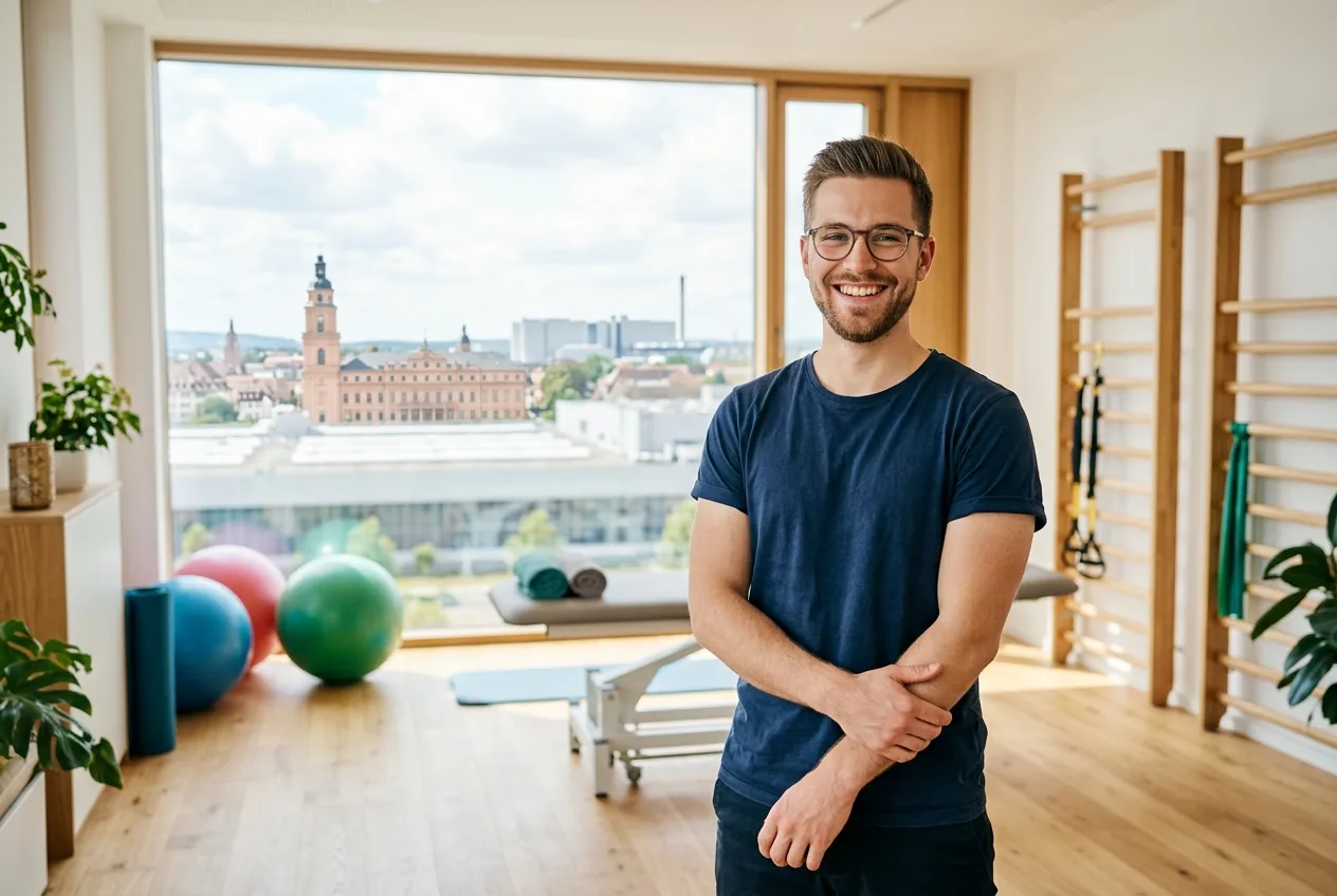 Illustration: Physiotherapie-Praxis in Rastatt – Praxis-Website von NK IT Service