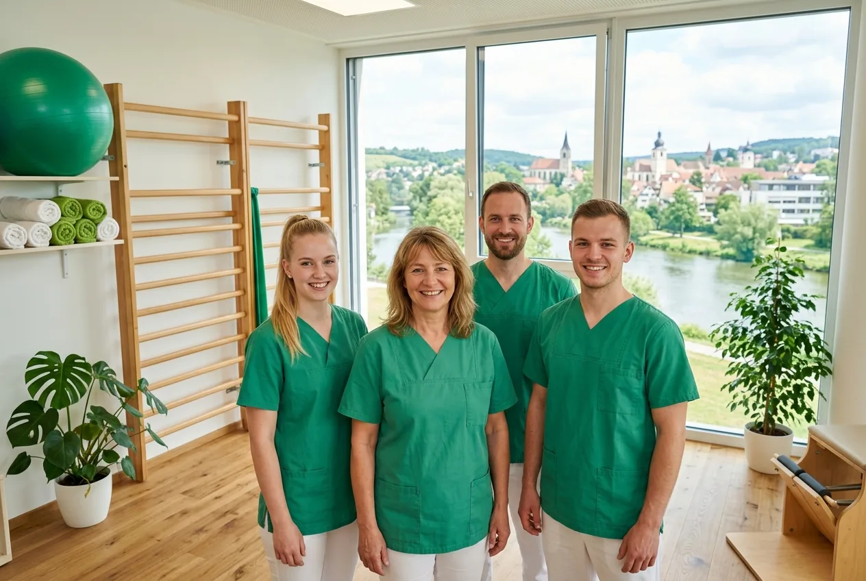 Illustration: Physiotherapie-Praxis in Remseck am Neckar – Praxis-Website von NK IT Service