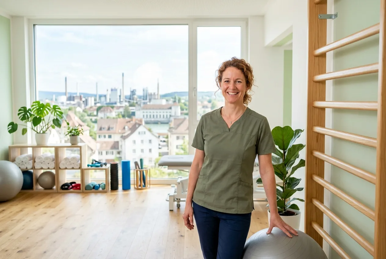 Illustration: Physiotherapie-Praxis in Rheinfelden (Baden) – Praxis-Website von NK IT Service