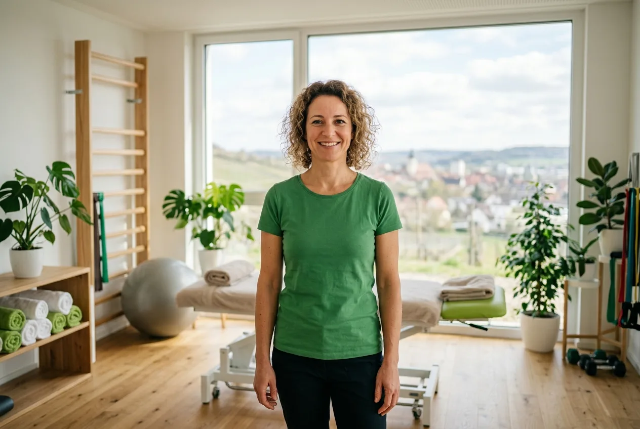 Illustration: Physiotherapie-Praxis in Sachsenheim – Praxis-Website von NK IT Service