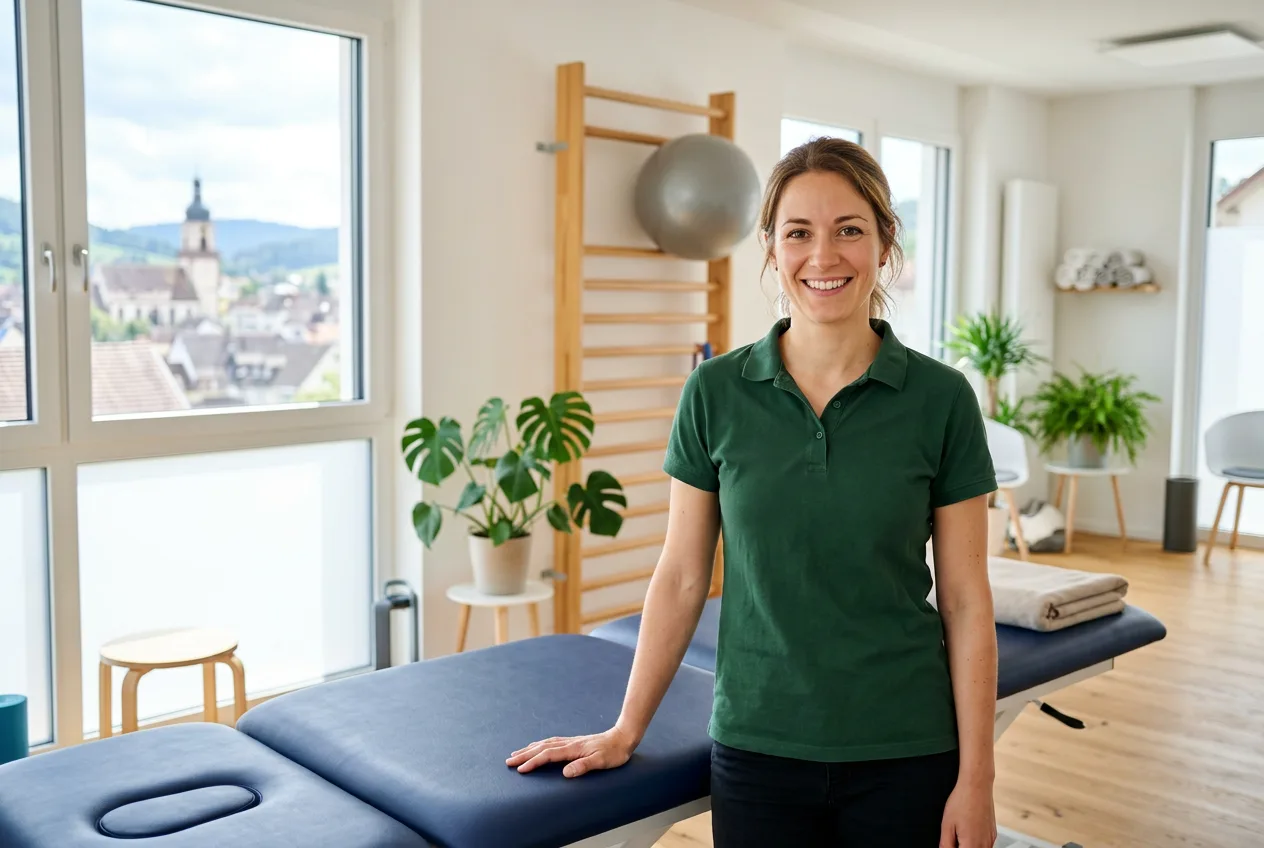Illustration: Physiotherapie-Praxis in Schopfheim – Praxis-Website von NK IT Service