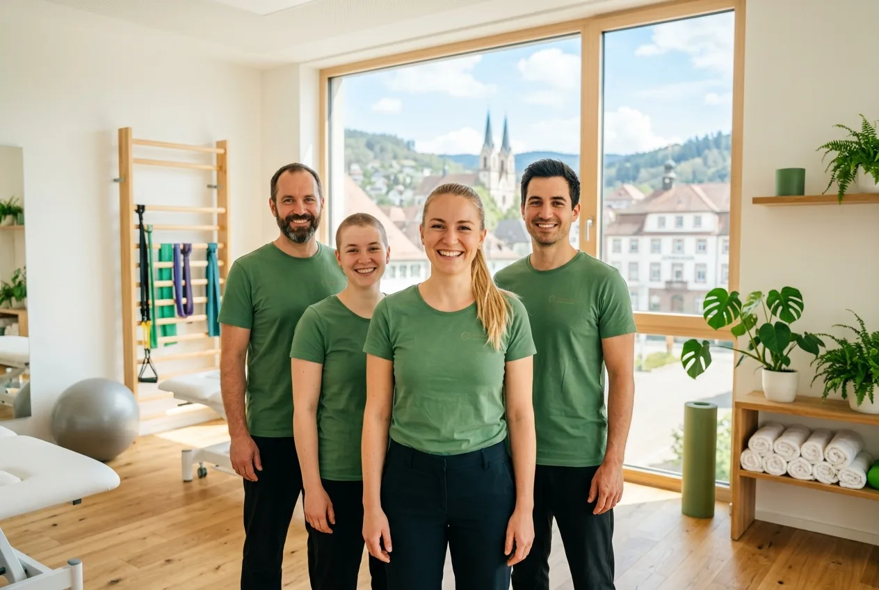 Illustration: Physiotherapie-Praxis in Schramberg – Praxis-Website von NK IT Service
