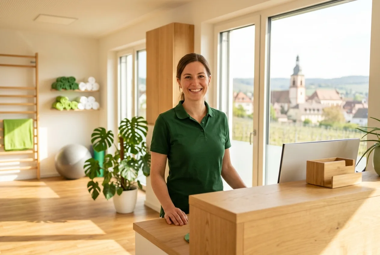 Illustration: Physiotherapie-Praxis in Schriesheim – Praxis-Website von NK IT Service