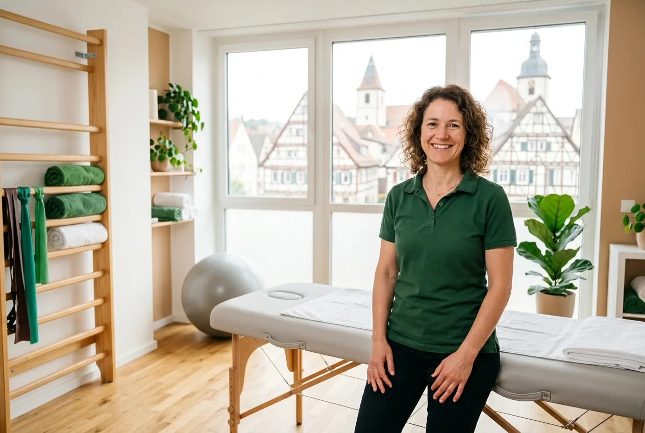 Illustration: Physiotherapie-Praxis in Sindelfingen – Praxis-Website von NK IT Service