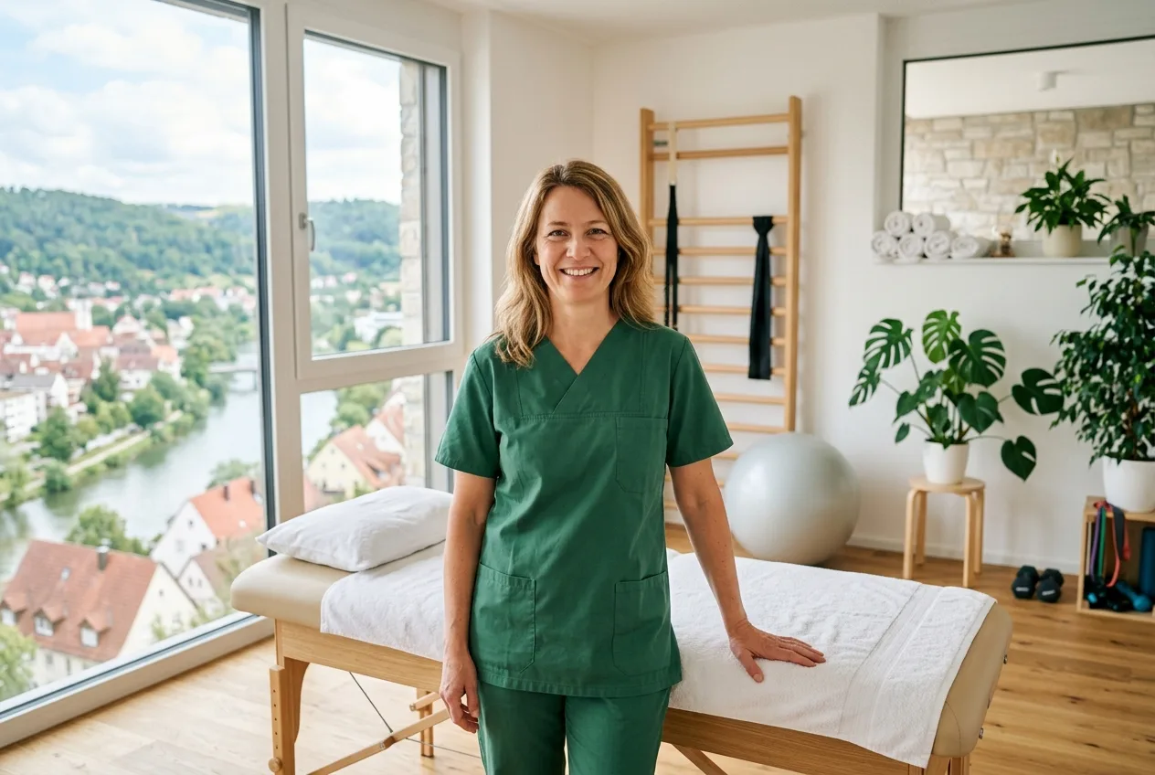 Illustration: Physiotherapie-Praxis in Tuttlingen – Praxis-Website von NK IT Service