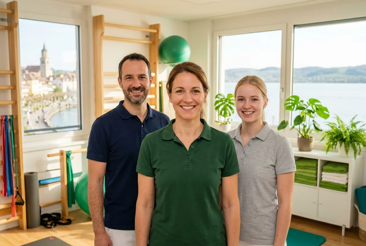 Illustration: Physiotherapie-Praxis in Ueberlingen – Praxis-Website von NK IT Service