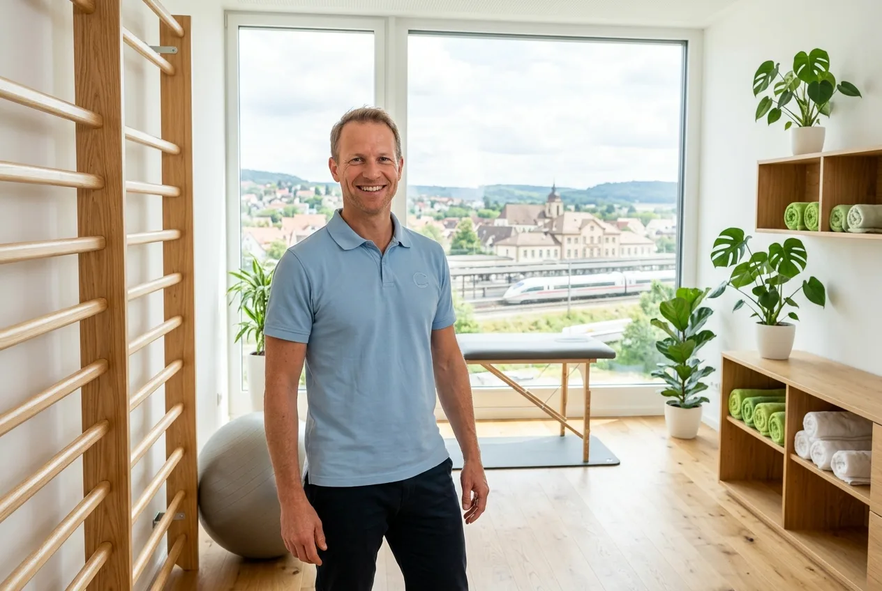 Illustration: Physiotherapie-Praxis in Vaihingen an der Enz – Praxis-Website von NK IT Service