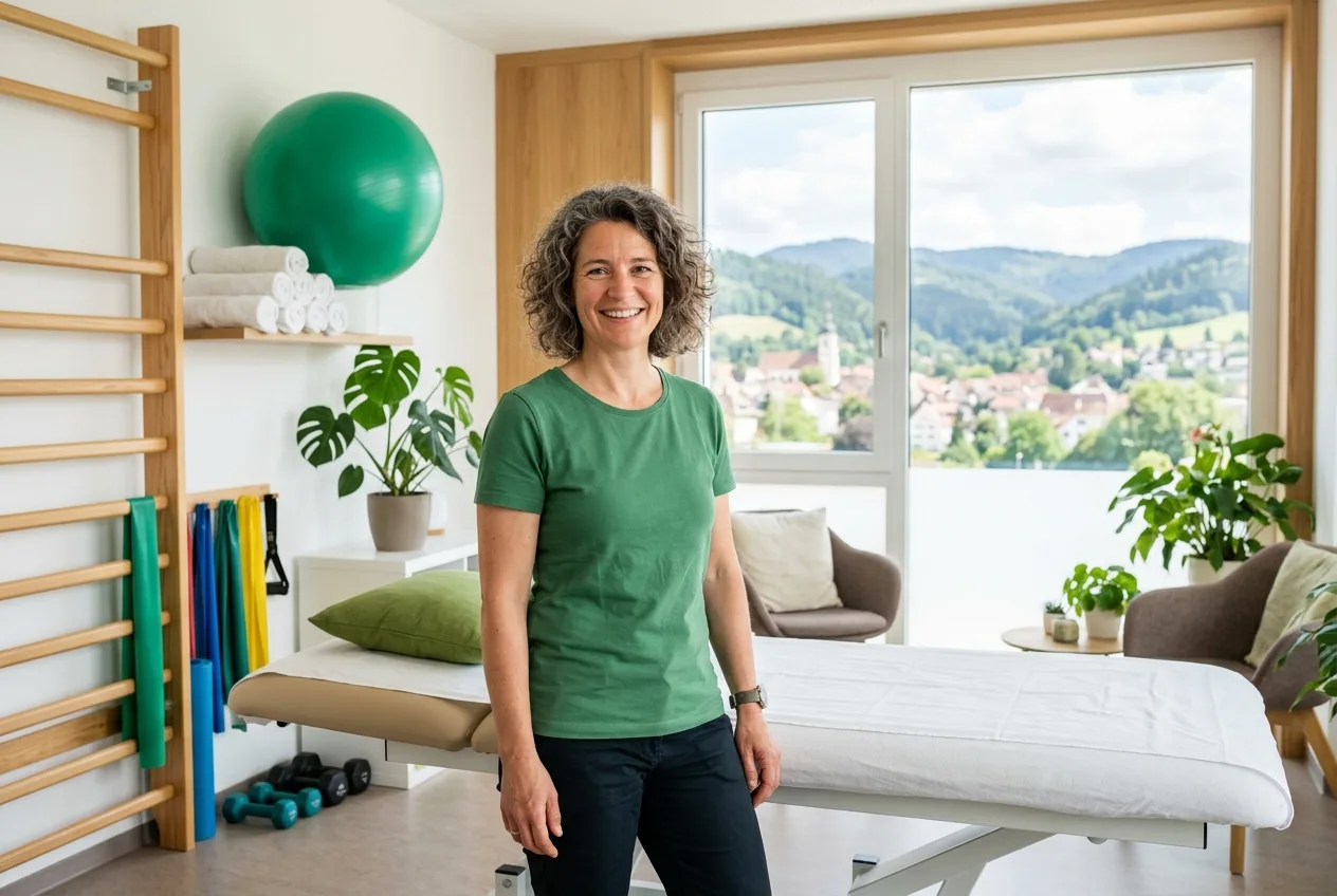 Illustration: Physiotherapie-Praxis in Waldkirch – Praxis-Website von NK IT Service