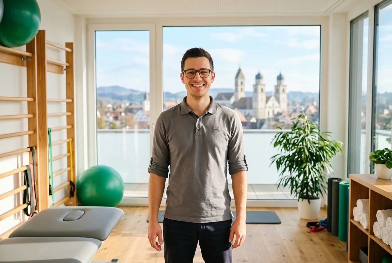 Illustration: Physiotherapie-Praxis in Wangen im Allgäu – Praxis-Website von NK IT Service
