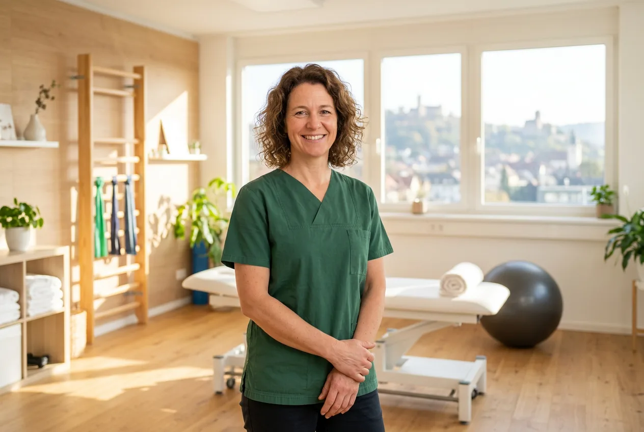 Illustration: Physiotherapie-Praxis in Weinheim – Praxis-Website von NK IT Service