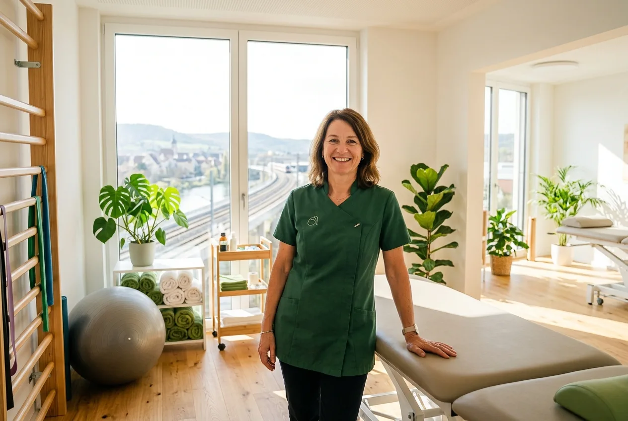 Illustration: Physiotherapie-Praxis in Wendlingen am Neckar – Praxis-Website von NK IT Service