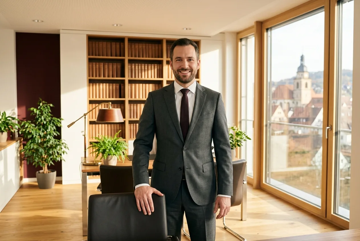 Illustration: Kanzlei in Backnang – Kanzlei-Website von NK IT Service