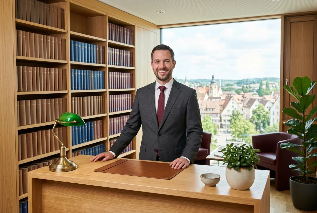 Illustration: Kanzlei in Bietigheim-Bissingen – Kanzlei-Website von NK IT Service