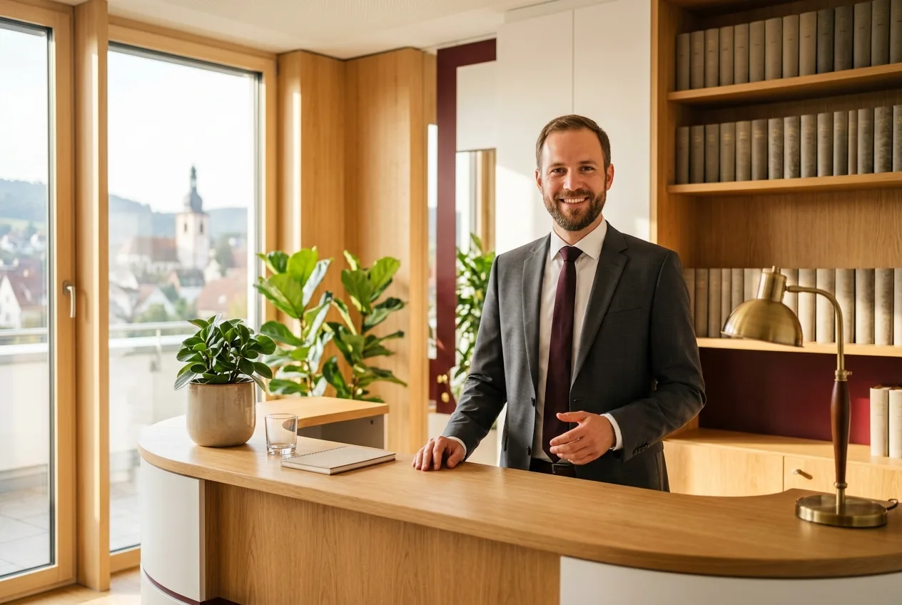 Illustration: Kanzlei in Buchen (Odenwald) – Kanzlei-Website von NK IT Service