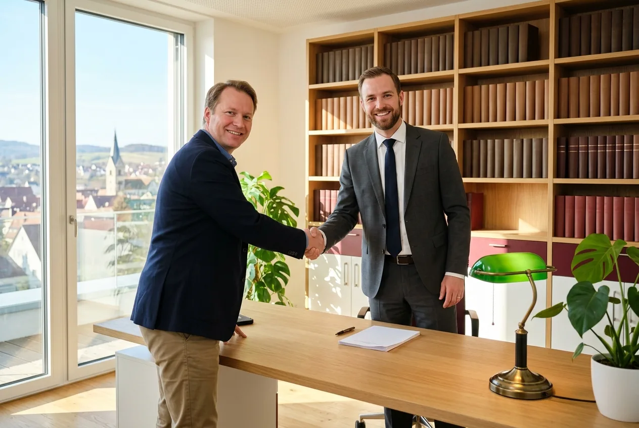 Illustration: Kanzlei in Eislingen/Fils – Kanzlei-Website von NK IT Service