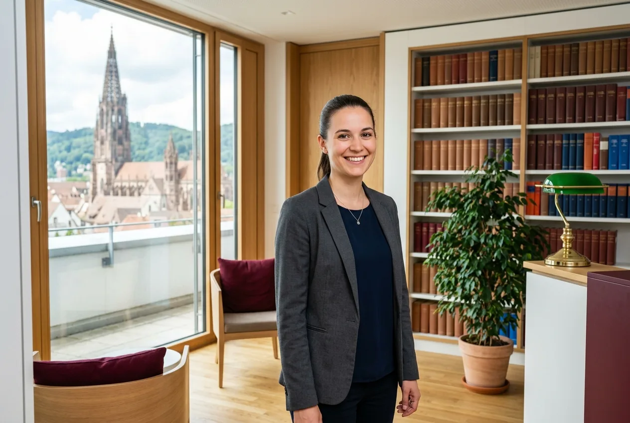 Illustration: Kanzlei in Freiburg im Breisgau – Kanzlei-Website von NK IT Service
