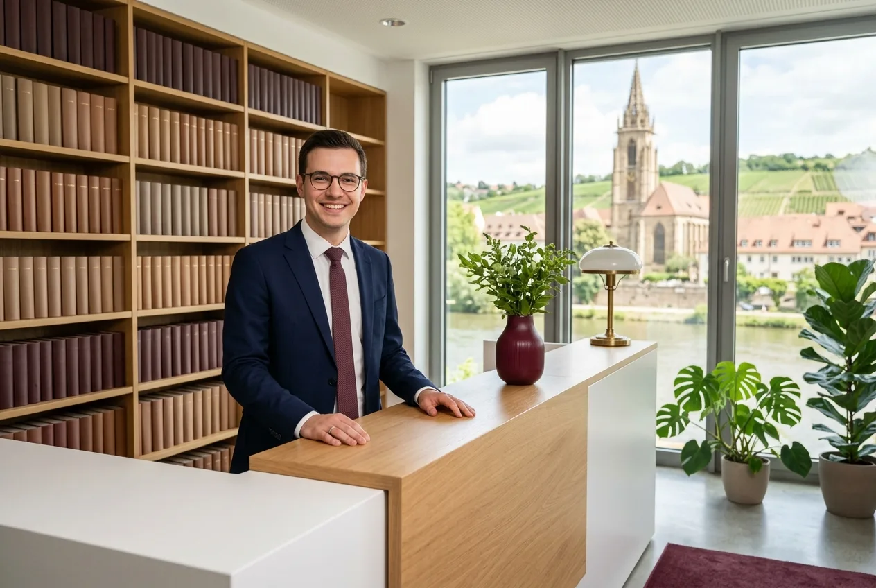 Illustration: Kanzlei in Heilbronn – Kanzlei-Website von NK IT Service
