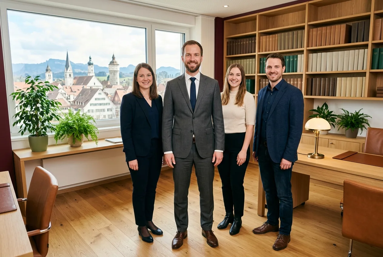 Illustration: Kanzlei in Isny im Allgäu – Kanzlei-Website von NK IT Service