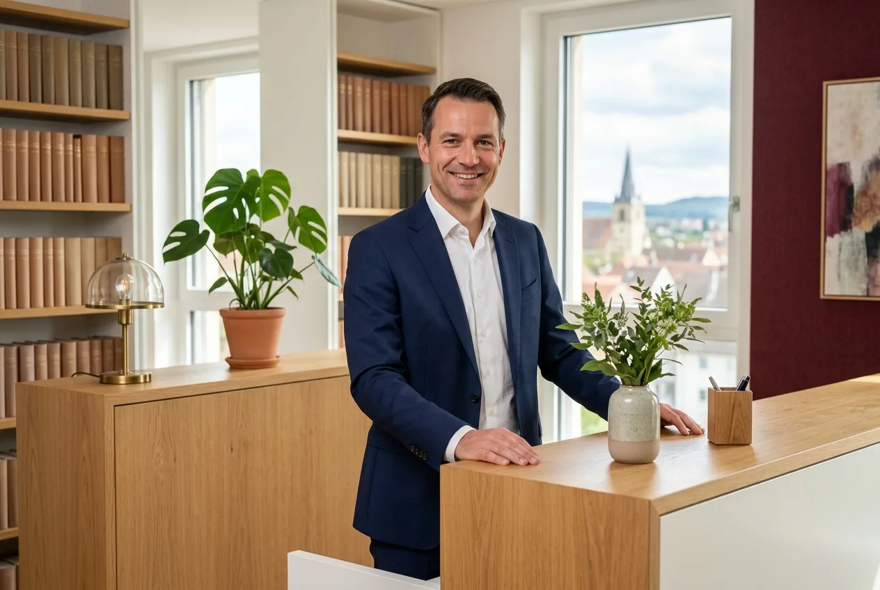 Illustration: Kanzlei in Korntal-Münchingen – Kanzlei-Website von NK IT Service