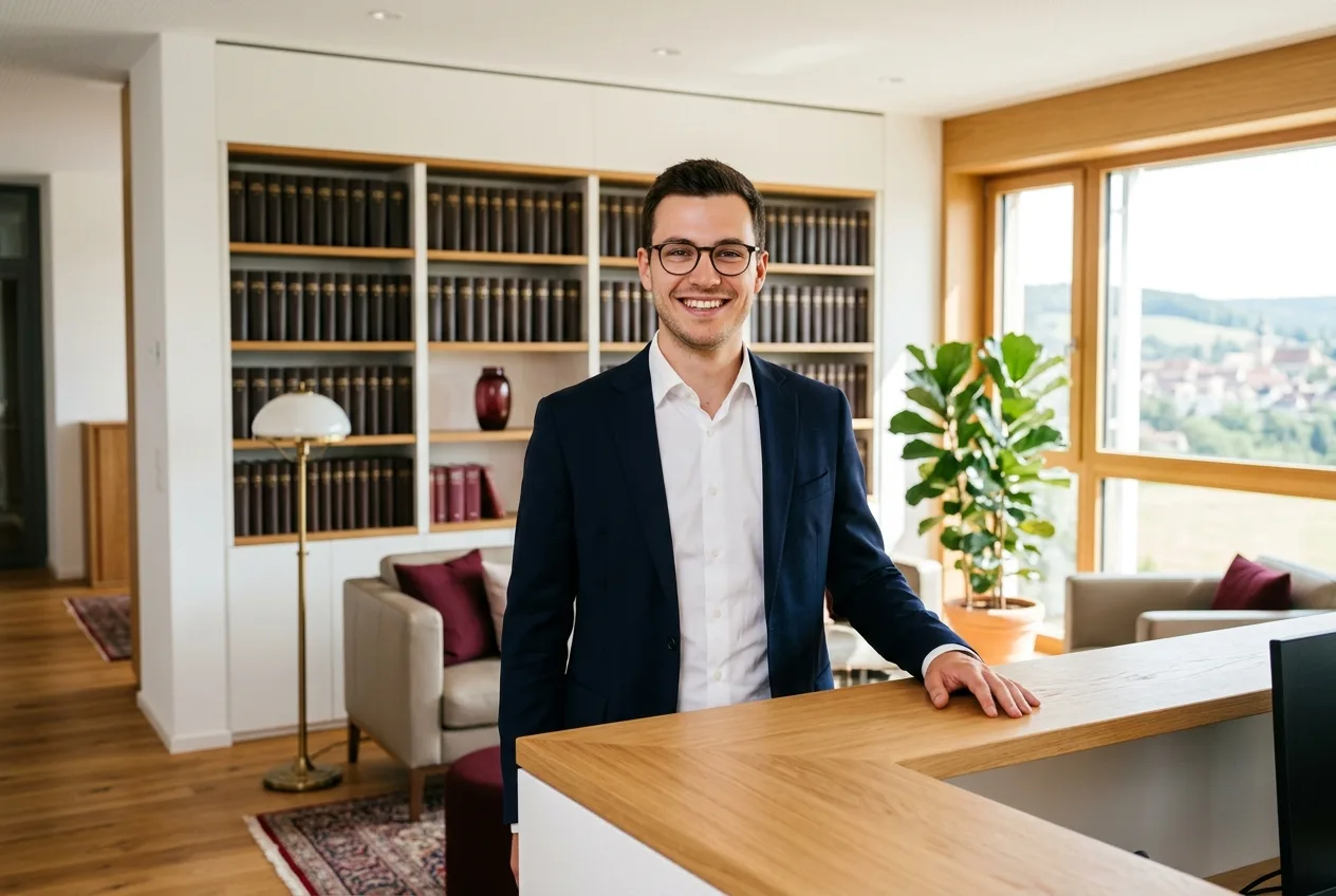 Illustration: Kanzlei in Künzelsau – Kanzlei-Website von NK IT Service