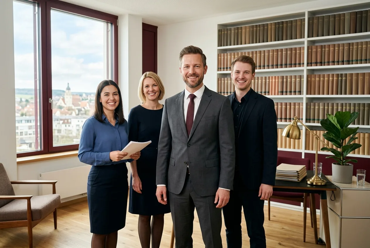 Illustration: Kanzlei in Leonberg – Kanzlei-Website von NK IT Service