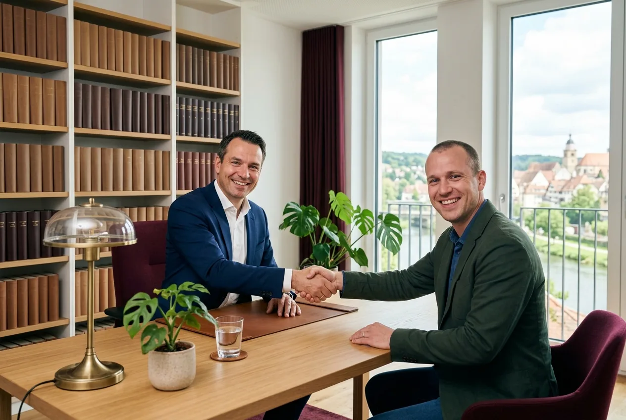 Illustration: Kanzlei in Nagold – Kanzlei-Website von NK IT Service