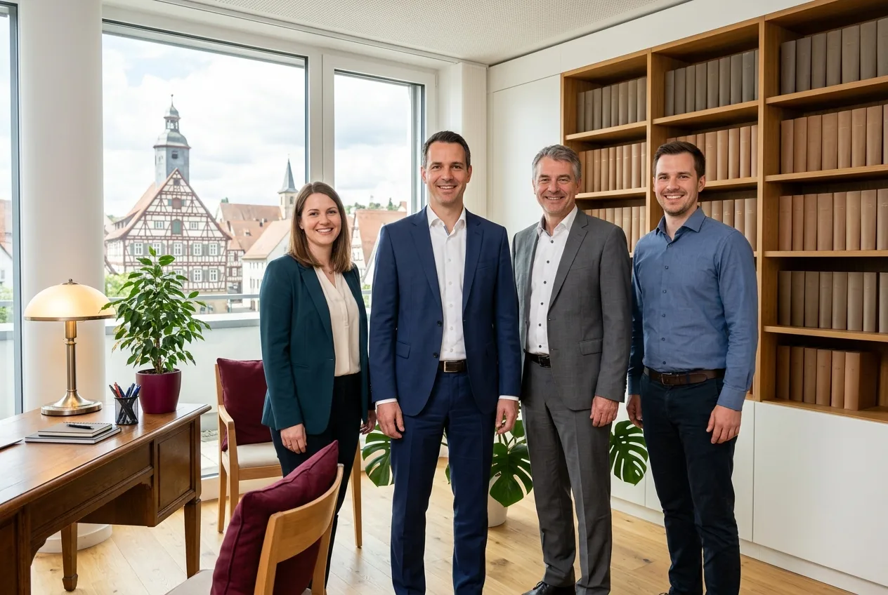 Illustration: Kanzlei in Sindelfingen – Kanzlei-Website von NK IT Service