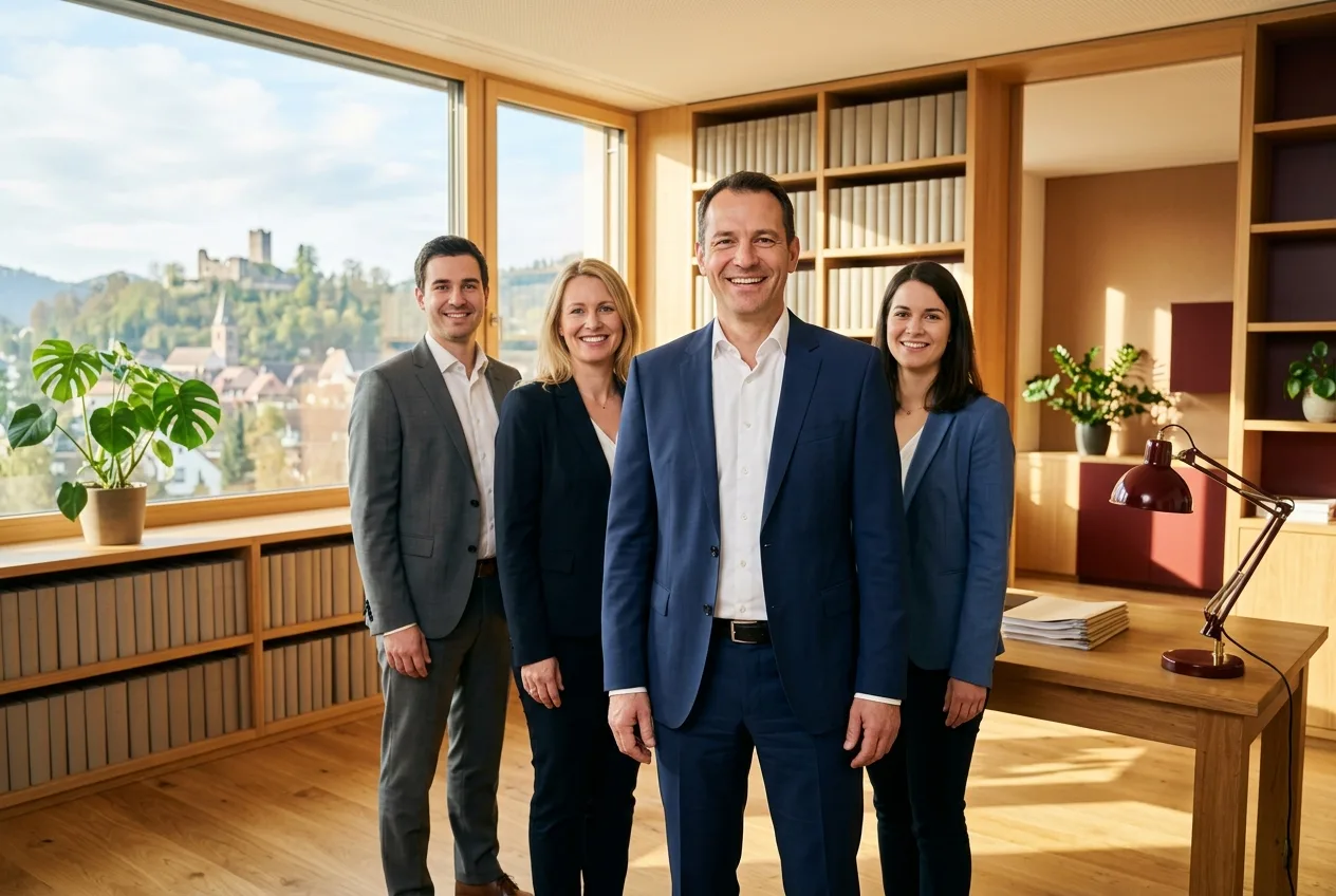 Illustration: Kanzlei in Waldkirch – Kanzlei-Website von NK IT Service