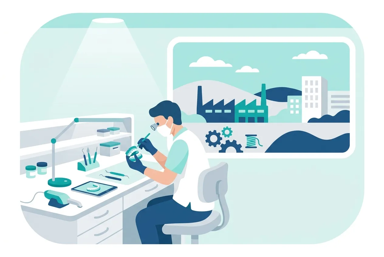 Illustration: Zahnarztpraxis in Albstadt – Praxis-Website von NK IT Service