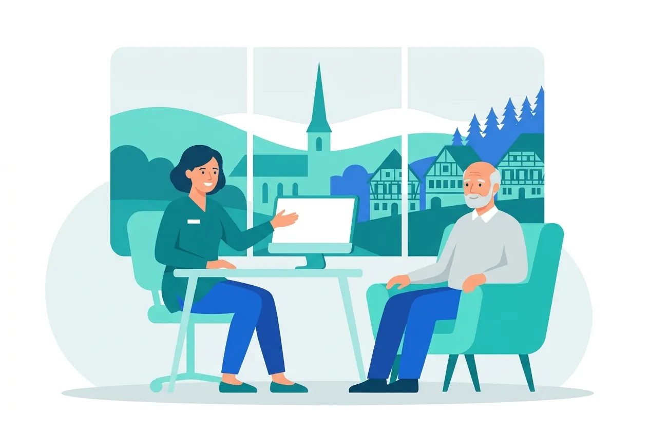 Illustration: Zahnarztpraxis in Baiersbronn – Praxis-Website von NK IT Service