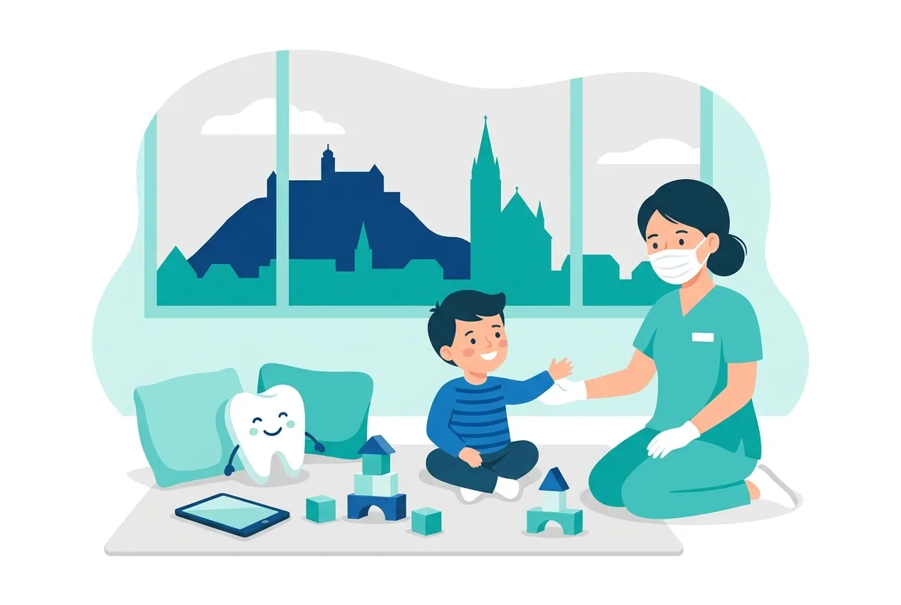 Illustration: Zahnarztpraxis in Breisach am Rhein – Praxis-Website von NK IT Service