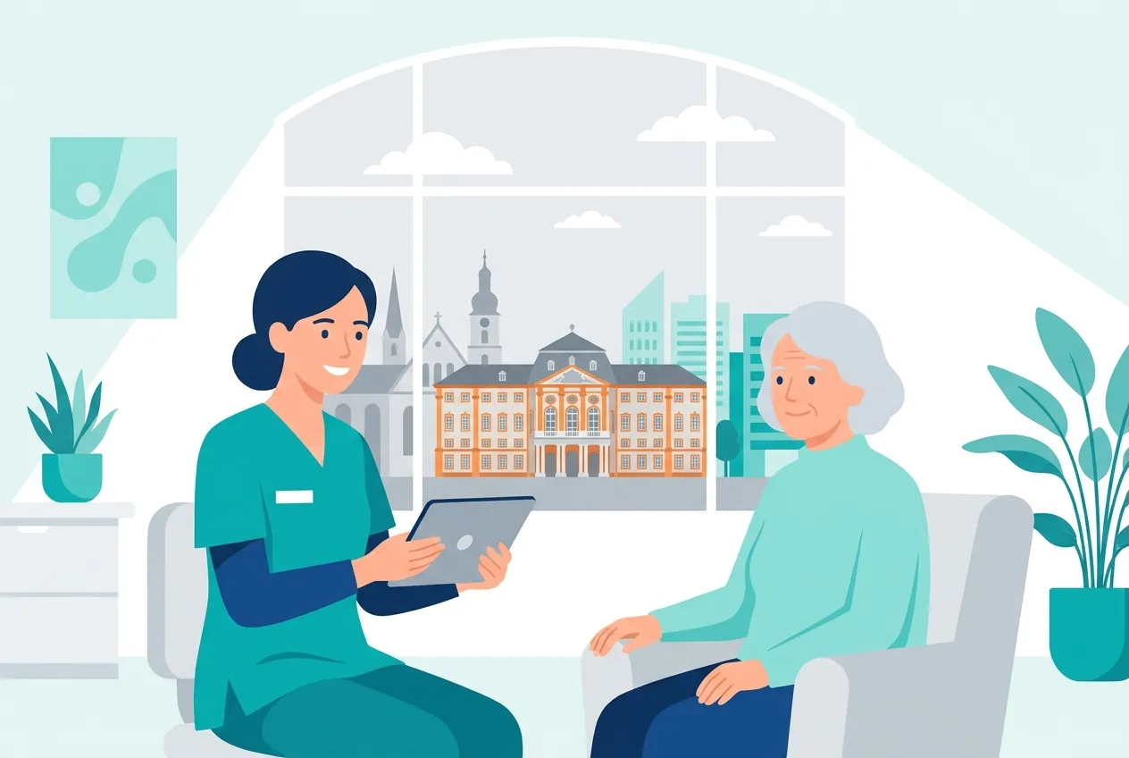 Illustration: Zahnarztpraxis in Bruchsal – Praxis-Website von NK IT Service