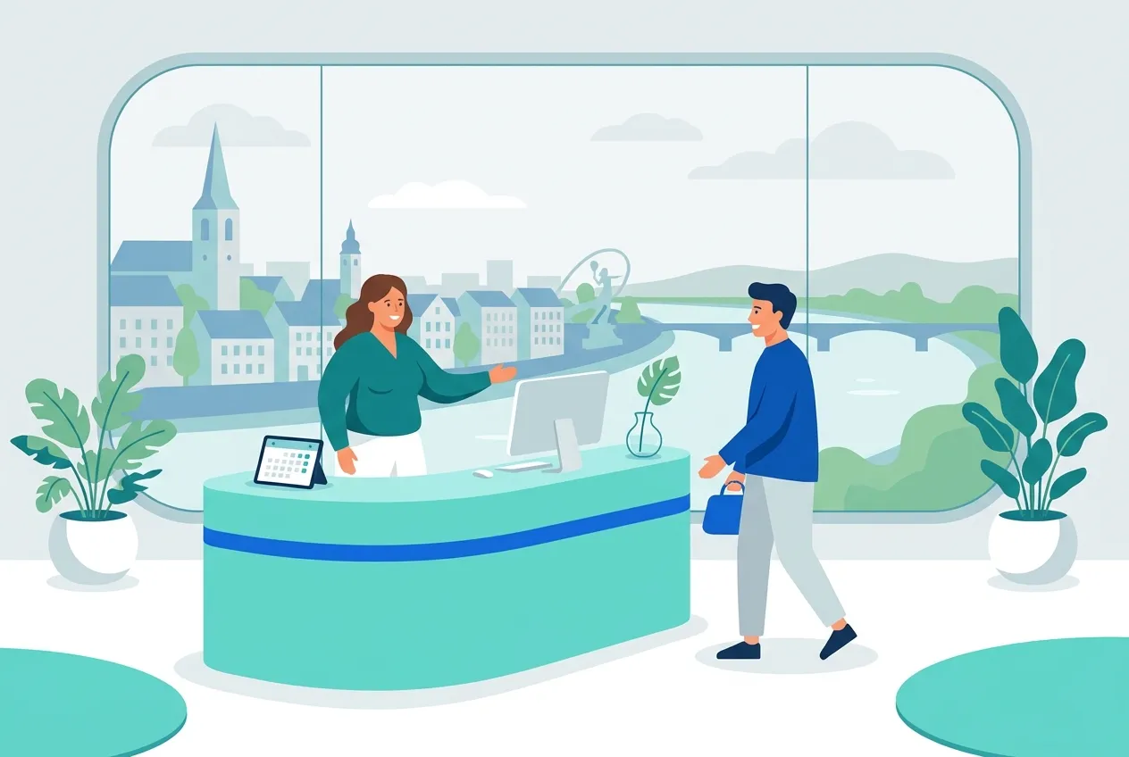 Illustration: Zahnarztpraxis in Brühl – Praxis-Website von NK IT Service