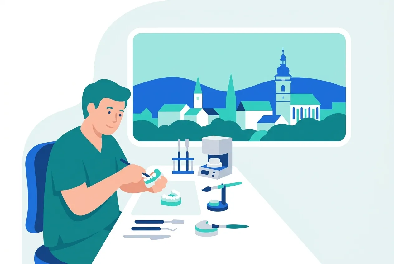 Illustration: Zahnarztpraxis in Buchen (Odenwald) – Praxis-Website von NK IT Service
