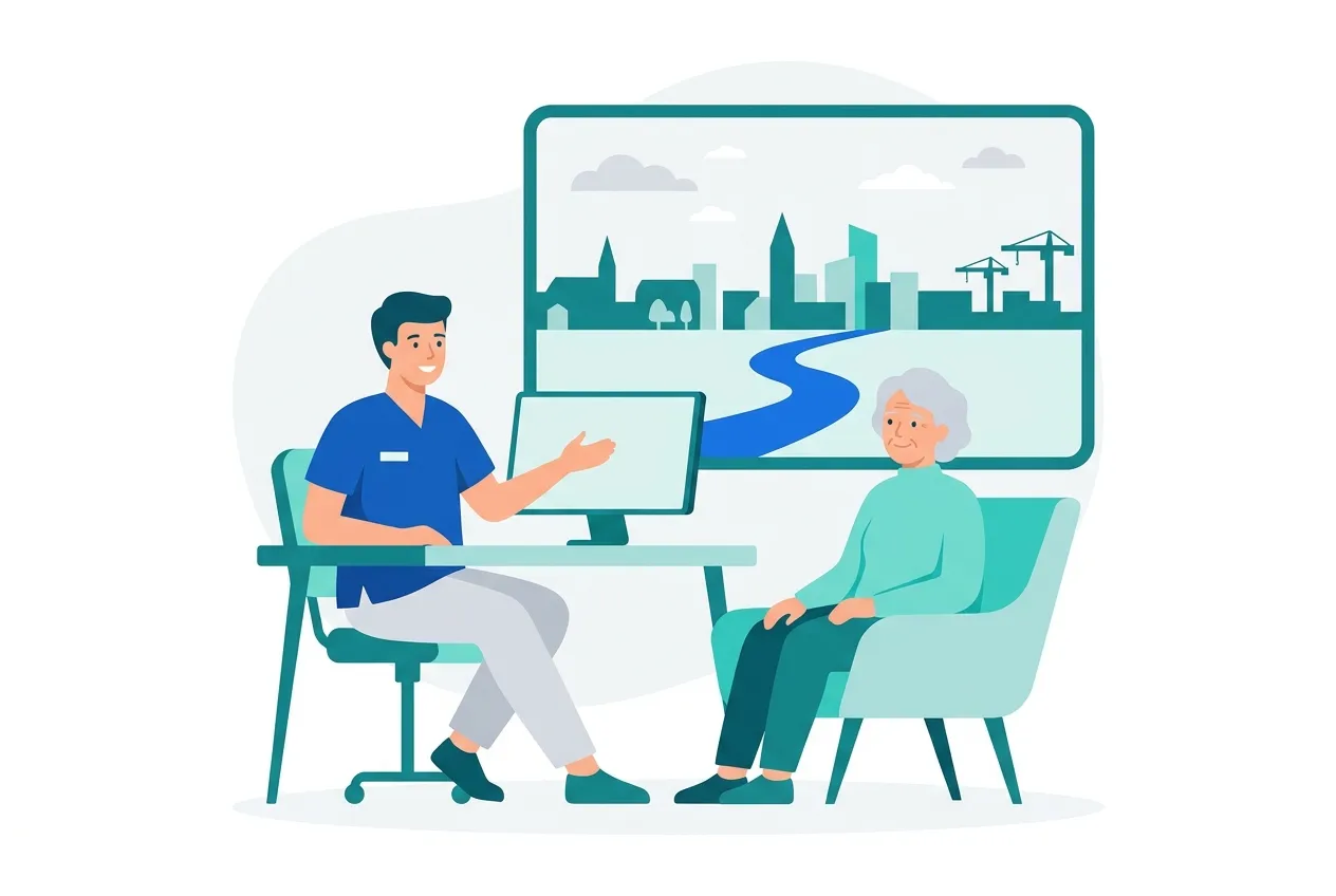 Illustration: Zahnarztpraxis in Ehingen (Donau) – Praxis-Website von NK IT Service