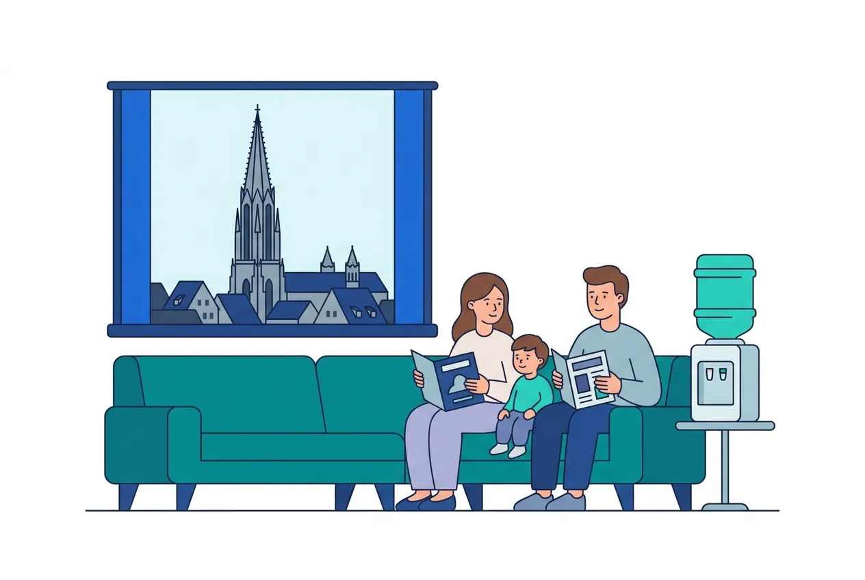 Illustration: Zahnarztpraxis in Freiburg im Breisgau – Praxis-Website von NK IT Service