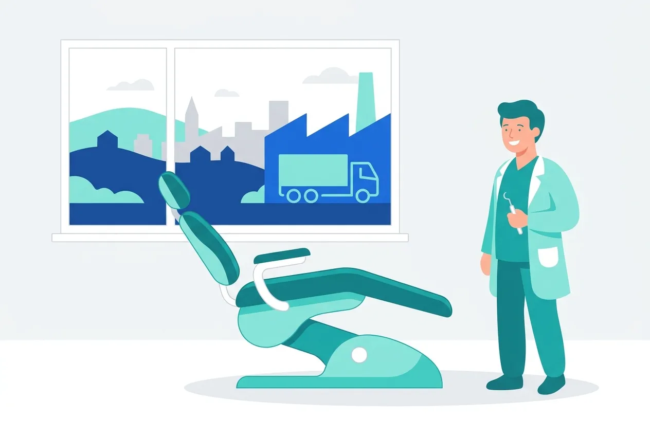 Illustration: Zahnarztpraxis in Gaggenau – Praxis-Website von NK IT Service