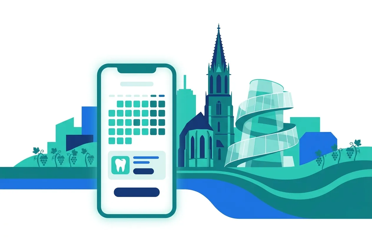 Illustration: Zahnarztpraxis in Heilbronn – Praxis-Website von NK IT Service