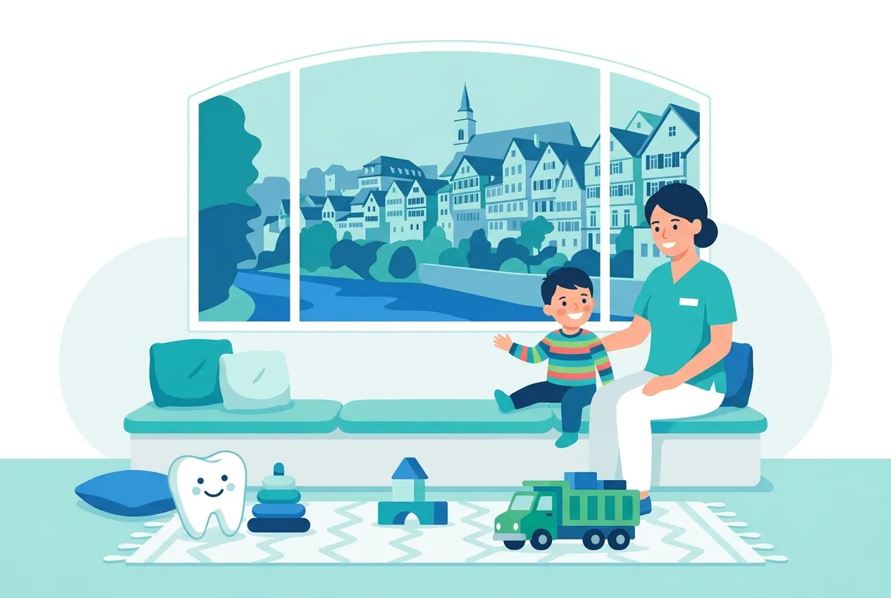 Illustration: Zahnarztpraxis in Horb am Neckar – Praxis-Website von NK IT Service