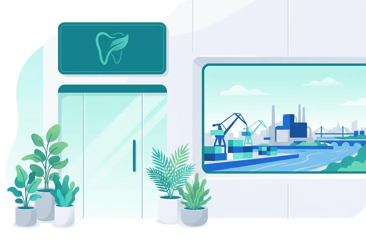 Illustration: Zahnarztpraxis in Kehl – Praxis-Website von NK IT Service