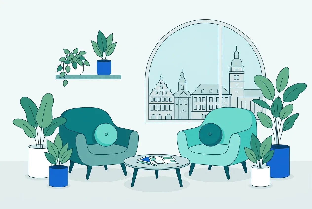 Illustration: Zahnarztpraxis in Marbach am Neckar – Praxis-Website von NK IT Service
