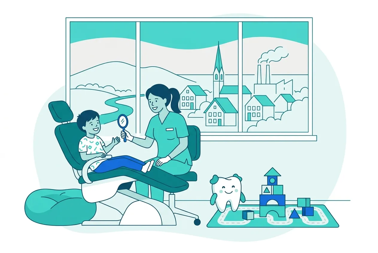 Illustration: Zahnarztpraxis in Oberkirch – Praxis-Website von NK IT Service