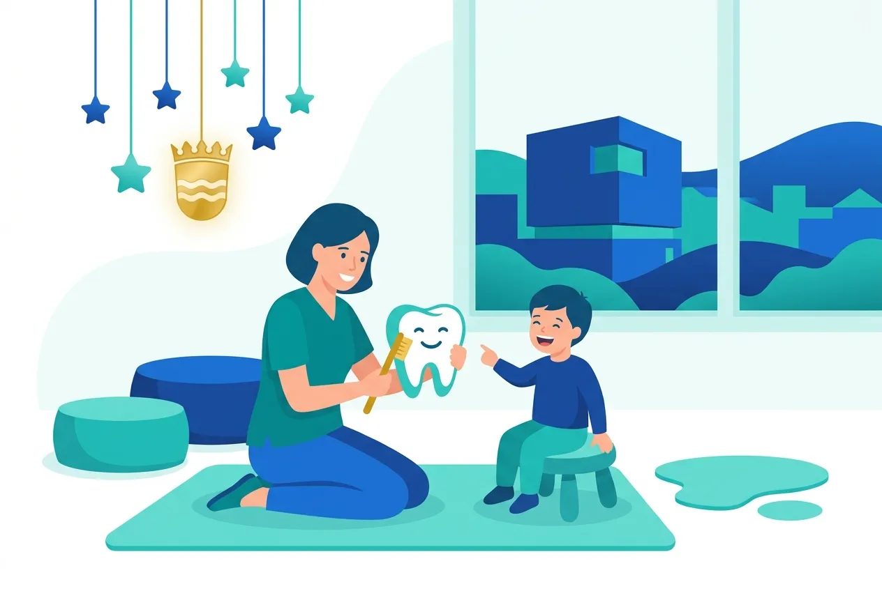 Illustration: Zahnarztpraxis in Pforzheim – Praxis-Website von NK IT Service