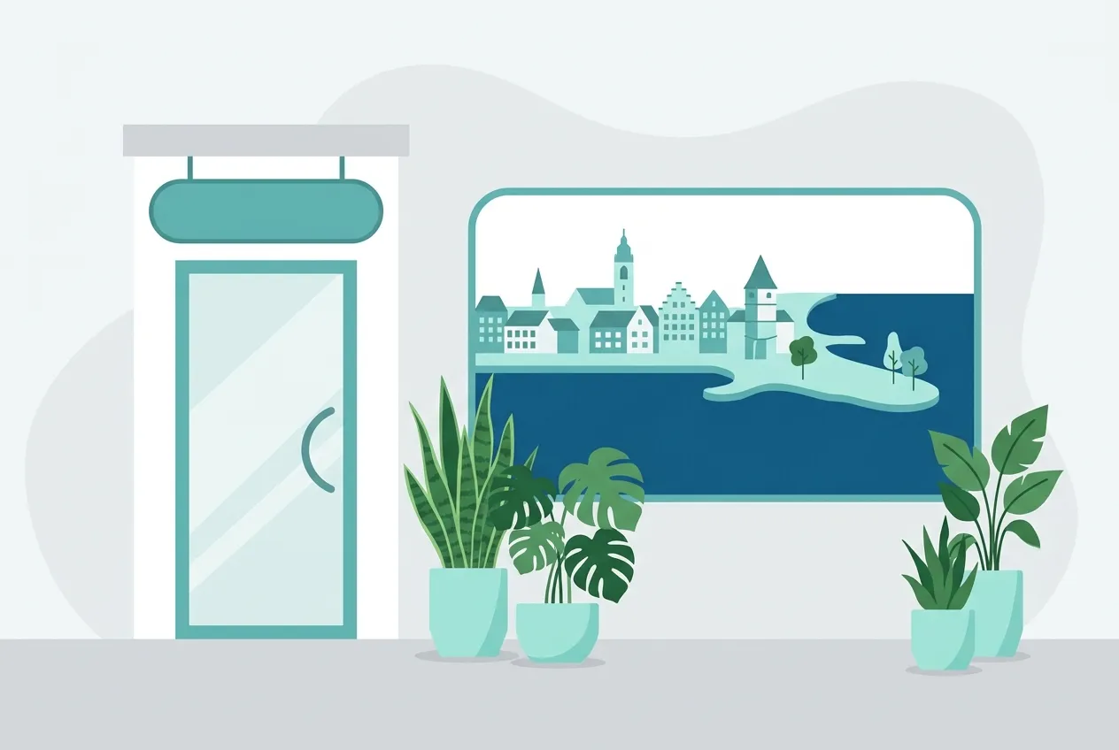 Illustration: Zahnarztpraxis in Radolfzell am Bodensee – Praxis-Website von NK IT Service