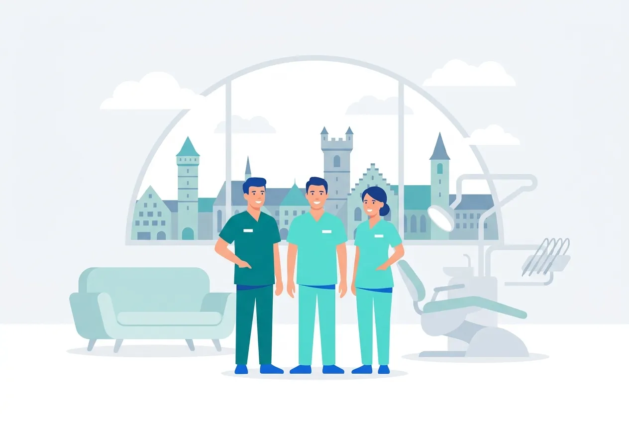 Illustration: Zahnarztpraxis in Ravensburg – Praxis-Website von NK IT Service