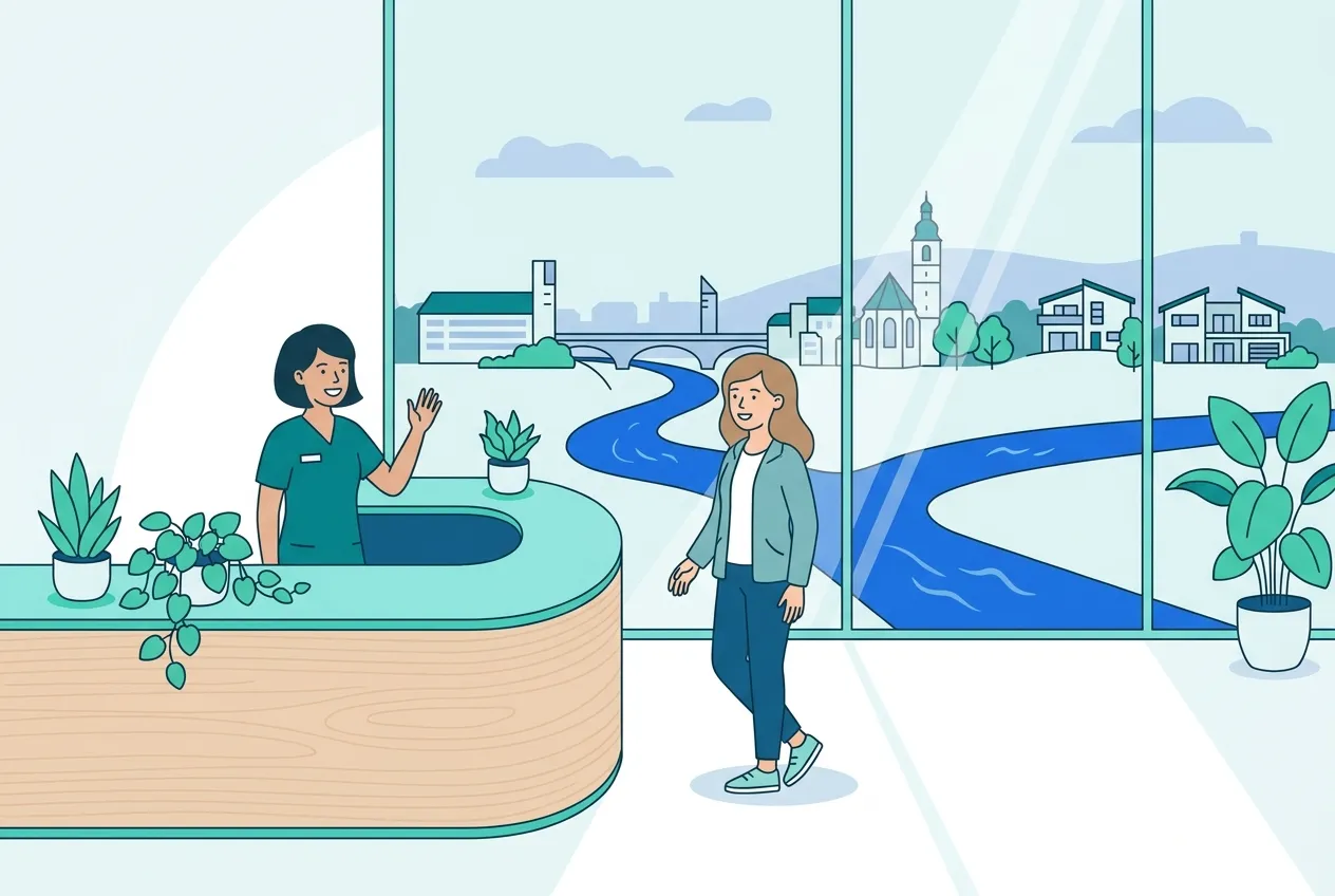 Illustration: Zahnarztpraxis in Remseck am Neckar – Praxis-Website von NK IT Service
